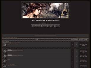 Jeux de roles de la sainte alliance