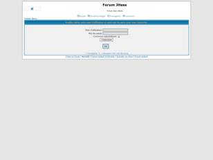 creer un forum : Forum JHess
