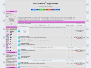 JoYoLoGForum TÜRKİYENİN EN ÖZGÜR FORUM SİTESİ