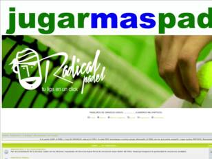 Foro gratis : DEPORTE Y OCIO. JUGAR MAS PADEL....ZARAGOZA. JUGAR MAS P