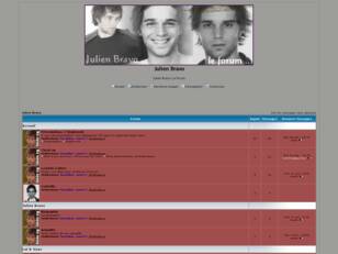 Forum gratuit : Julien Bravo