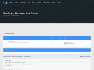 Kenoforum - Webmaster Keno Forumu