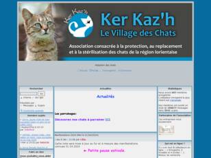 Forum adoption chats: Kerkaz'h Le Village des Chats