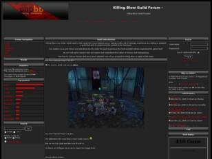 Killing Blow Guild Forum
