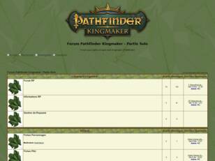 Forum Pathfinder Kingmaker - Partie Solo