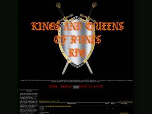 Kings and Queens of Runes - RPG
