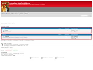 Forum gratis : Apocalipse Knights Alliance