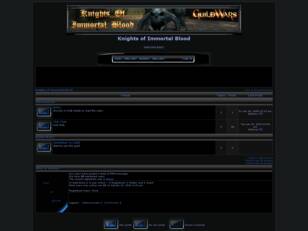 Free forum : Knights of Immortal Blood