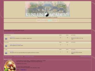 Free forum : Kunlun Academy