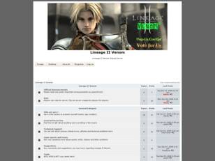 Lineage II Venom Forum