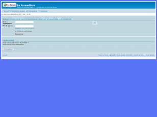 creer un forum : La Forumilière