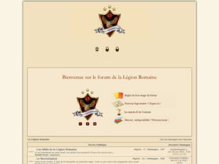 Forum de la ¤LR¤ Legion Romaine de VF