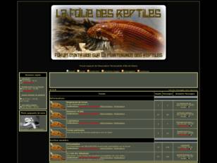 La folie des reptiles