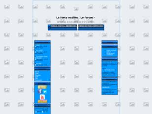 La puissance oubliee, le forum