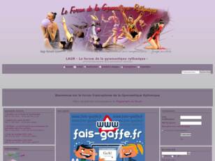 Le forum de la gymnastique rythmique