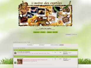 L'antre Des Reptiles, Le forum Des Reptiles et de Terrariophilie