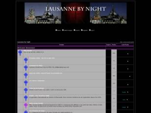 Free forum : Lausanne by Night