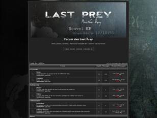 Forum des Last Prey