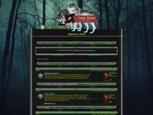 créer un forum : Nightmare's Wolfs