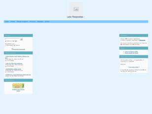 Forum gratis : Lato Respostas