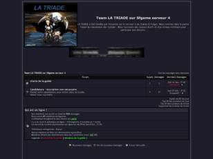 Team LATRIADE sur Sfgame serveur 4