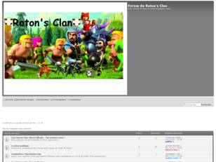 Forumactif.com : Forum du Raton's Clan