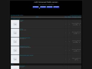 Forum gratis : .:LAV Universal Public server:.