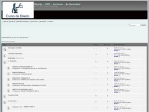 Direito - UMC - 1o.turno - 2o.Semestre