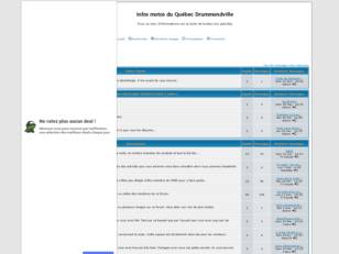 infos motos du Quebec Drummondville