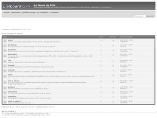 creer un forum : Le forum du PCM