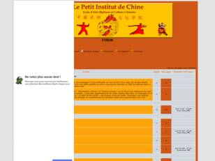 creer un forum : Petit Institut de Chine