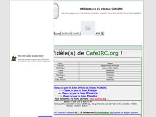 Utilisateurs du Reseau CafeIRC.org