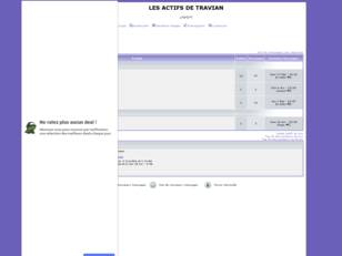 LES ACTIFS DE TRAVIAN