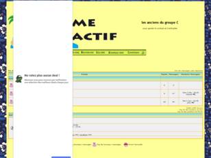 les anciens du groupe C