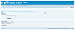creer un forum : L'actualite sur le saint Bernard