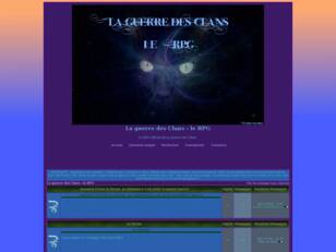 La guerre des Clans - le RPG