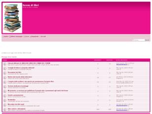 Forum gratis : forum di libri