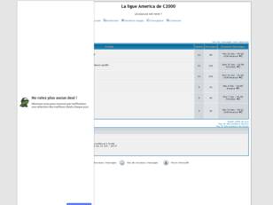 La ligue AMerica de C2000