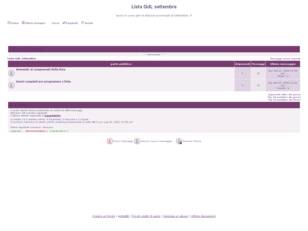 Forum gratis : Lista GdL settembre