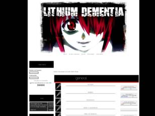Lithium Dementia