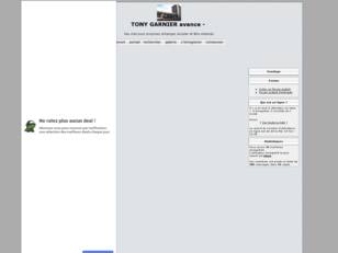 creer un forum : TONY GARNIER avance
