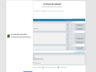 Le forum de Lolasurf.