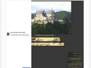 Bienvenue à L'Ordre du Faucon D'Or