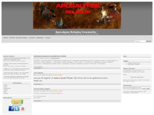 Apocalypes Roleplay Community Forum