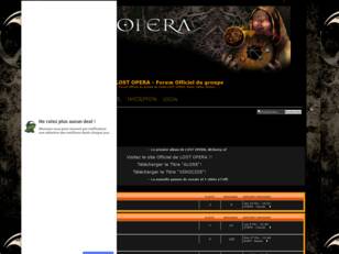 LOST OPERA - Forum Officiel du Groupe de Metal