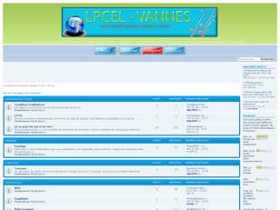 Forum LPCEL-VANNES Licence professionnelle