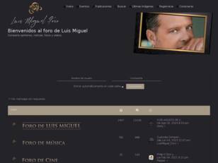 El foro de Luis Miguel