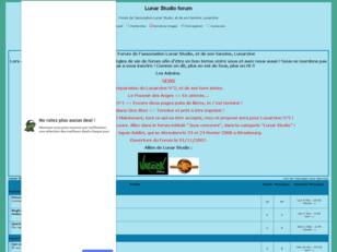 creer un forum : Lunar Studio forum