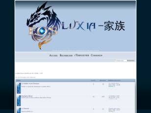 créer un forum : LuXia Gaming