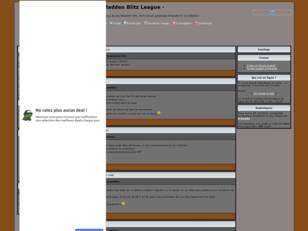 creer un forum : Madden Blitz League